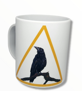 Campfire Crow Mug plastic mug