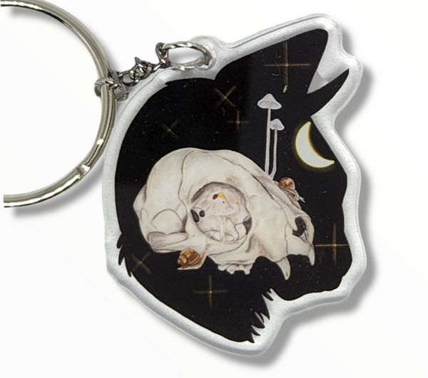 Dead Kitty Keychain