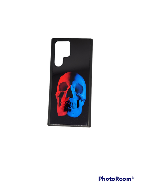 Red Blue Skull