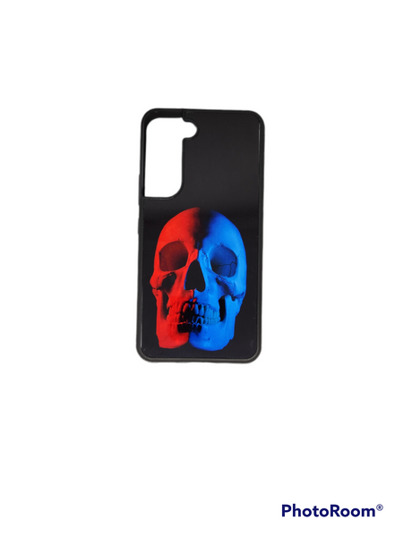 Red Blue Skull