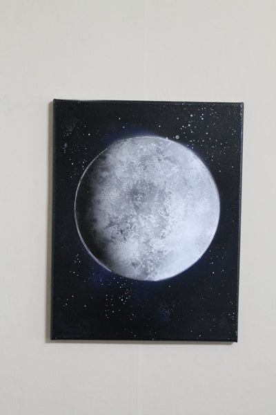 Full moon canvas