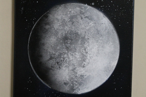 Full moon canvas