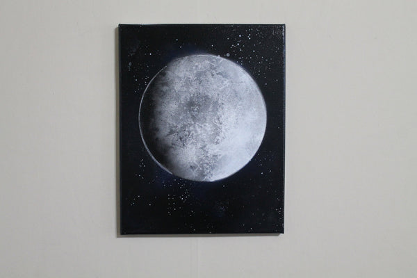 Full moon canvas