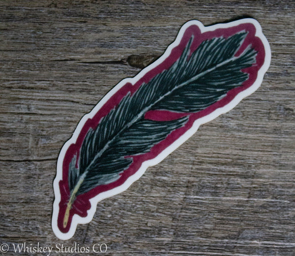 Feather Sticker