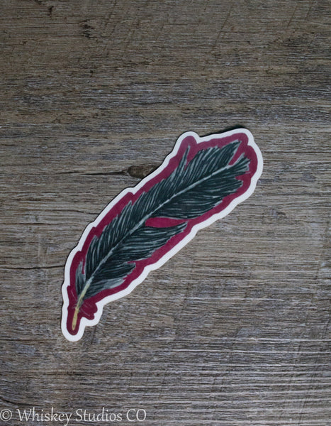 Feather Sticker